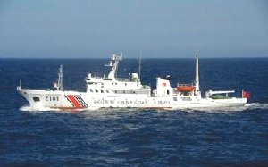 日媒：中國海警船巡釣魚島 軍機飛越?jīng)_繩公海