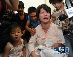 （新華直擊）陜西富平被拐賣(mài)嬰兒重回父母懷抱