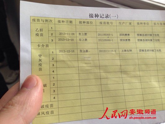 安徽一男嬰接種疫苗后死亡 官方否認(rèn)與疫苗有關(guān)