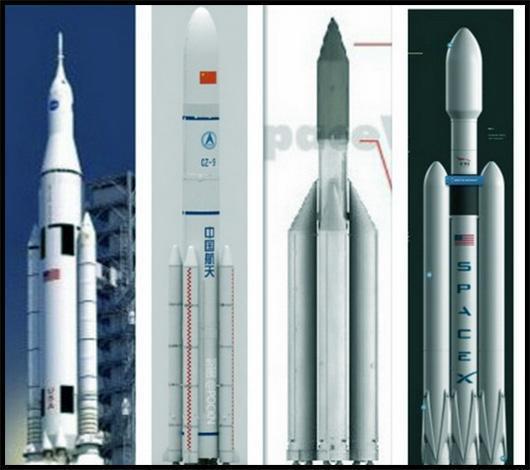 中國運力達百噸級火箭或今年立項 將與美比肩