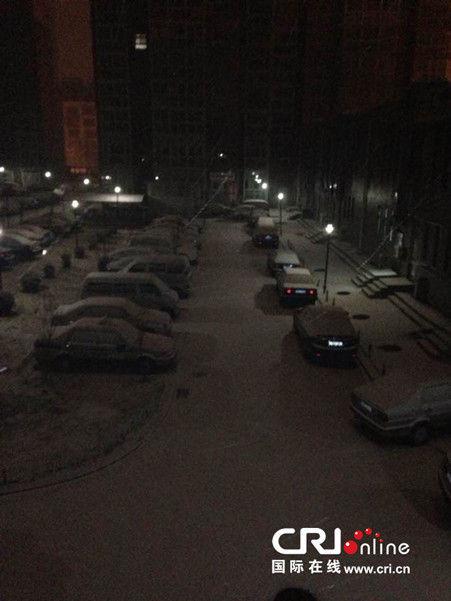 北京降下2014年初雪 結(jié)束近百天無降水記錄(圖)