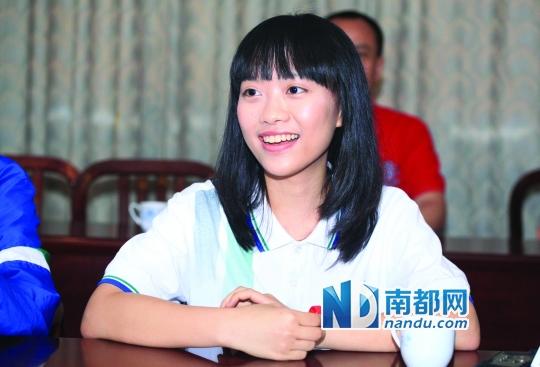 廣州一美女學(xué)霸被哈佛牛津等英美10名校爭搶(圖)