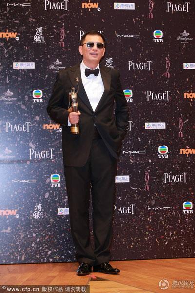 《一代宗師》12獎橫掃金像破紀錄 張家輝封帝