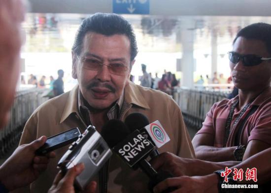 馬尼拉市長抵達(dá)香港機(jī)場 將就人質(zhì)事件正式道歉