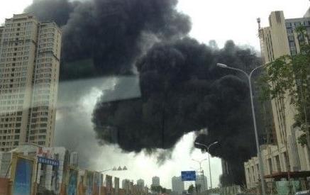 哈爾濱一在建樓盤工地發(fā)生火災(zāi) 傷亡不明