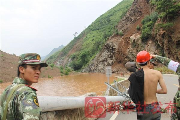 甘家寨堰塞湖打撈出邊防戰(zhàn)士謝樵遺體