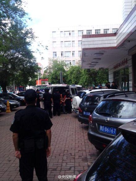 資料圖：6月12日，“孕婦為夫獵艷殺人案”在佳木斯市中級人民法院不公開審理。