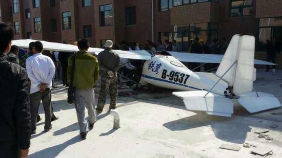 沈陽一小型飛機失事 已致1人死亡1人受傷
