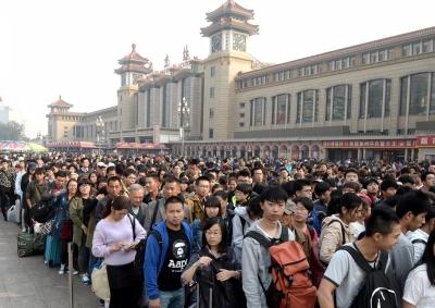 黃金周北京接待千萬游客 120家商企銷售近70億