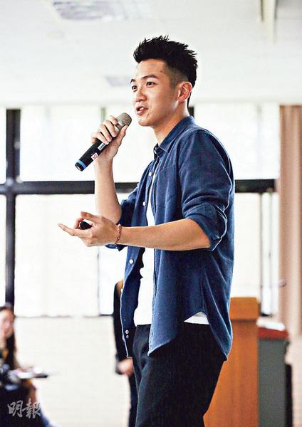 柯震東現(xiàn)身大學(xué)講座稱被拘留時(shí)最悲慘（圖）