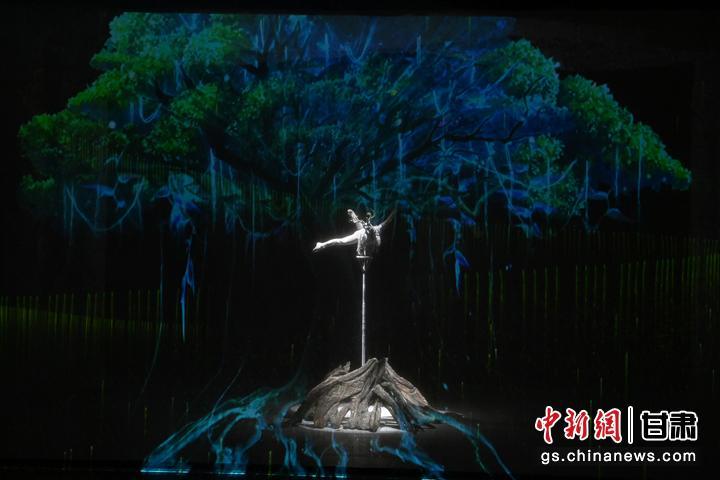 《九色鹿》演出現(xiàn)場。