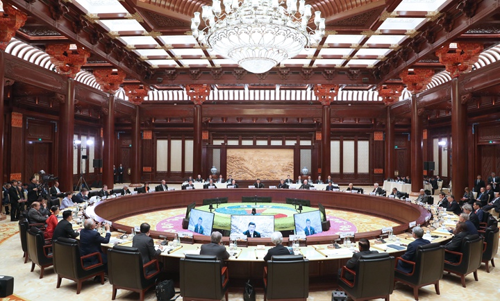 3、“一帶一路”國際合作高峰論壇等成功舉辦