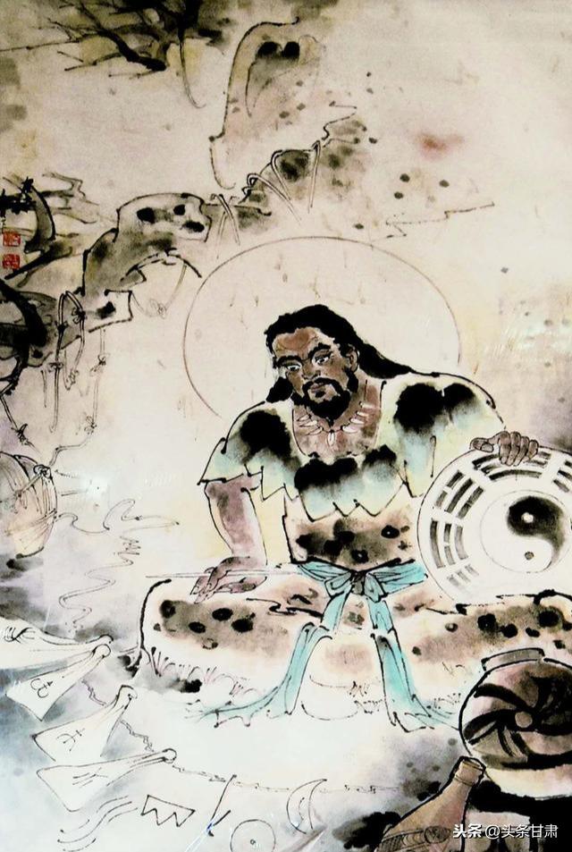 伏羲十四大功績(jī)（雙語文字）