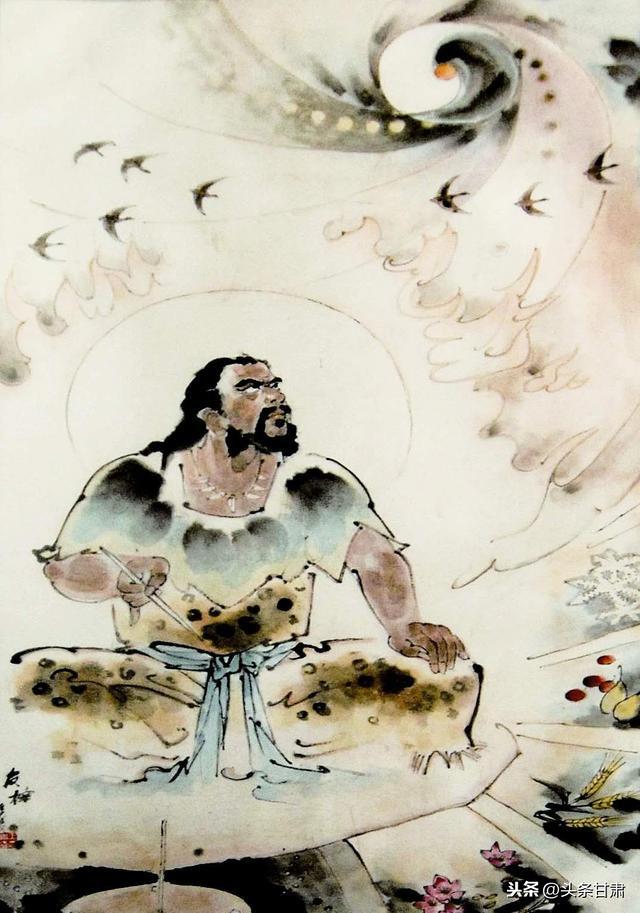 伏羲十四大功績(jī)（雙語文字）