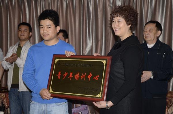 甘肅省臺球協(xié)會秘書長牟翠琴