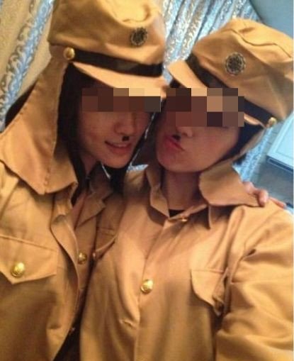 溫州女孩穿侵華日軍軍裝慶生 遭眾人吐槽(圖)