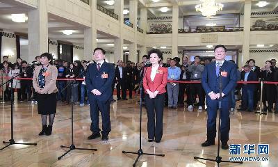 （兩會·面對面）（3）全國政協(xié)委員接受采訪