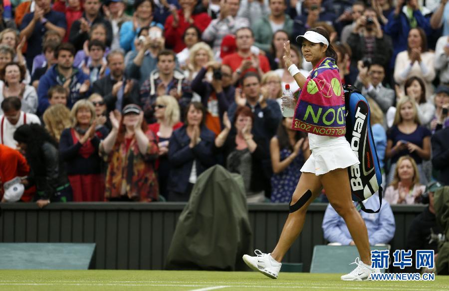 （體育）（1）網球——溫網：李娜無緣四強