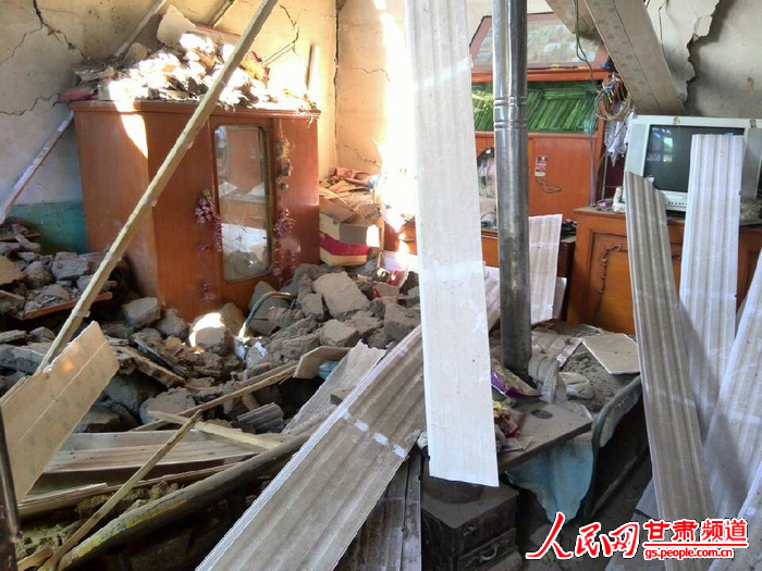 甘肅定西岷縣漳縣6.6級地震：現場圖片【2】