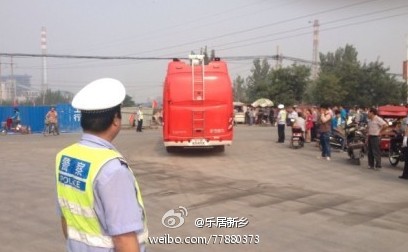 河南新鄉(xiāng)一化工企業(yè)發(fā)生爆炸 已造成5人受傷