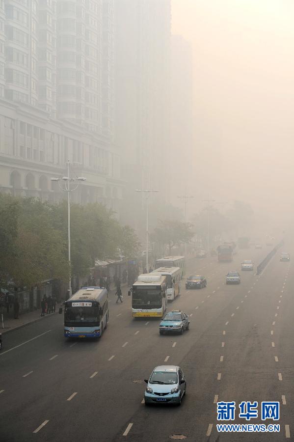 （生態(tài)）（3）哈爾濱市區(qū)發(fā)生重度霧霾 中小學(xué)停課部分高速路封閉