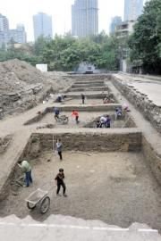 成都發(fā)現(xiàn)600年前蜀王府小路 華麗堪比北京故宮