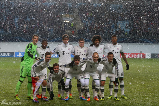 現在的拜仁堪稱無敵