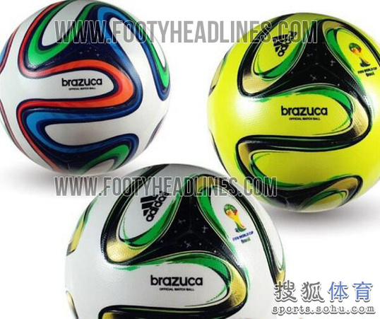 FIFA公布世界杯用球 夢幻炫彩勁舞桑巴風(fēng)