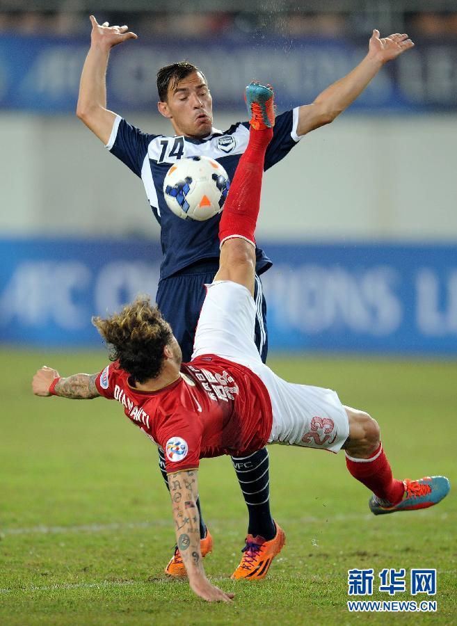 （體育）（1）足球——亞冠：廣州恒大對陣墨爾本勝利