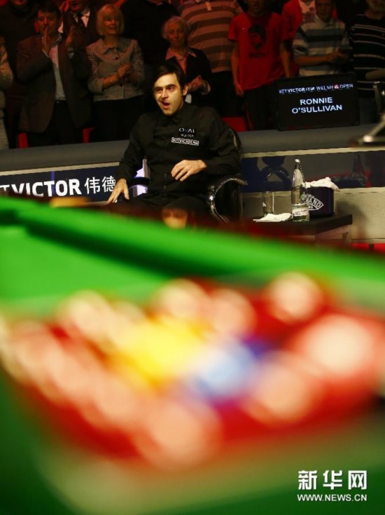 （體育）（6）斯諾克——威爾士公開賽：奧沙利文勝丁俊暉奪冠