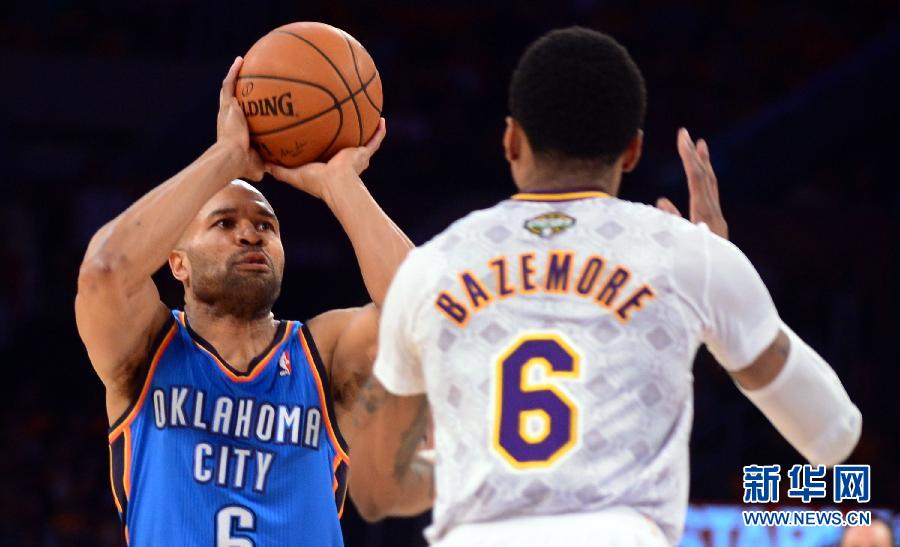 （體育）（3）籃球——NBA：湖人勝雷鳴