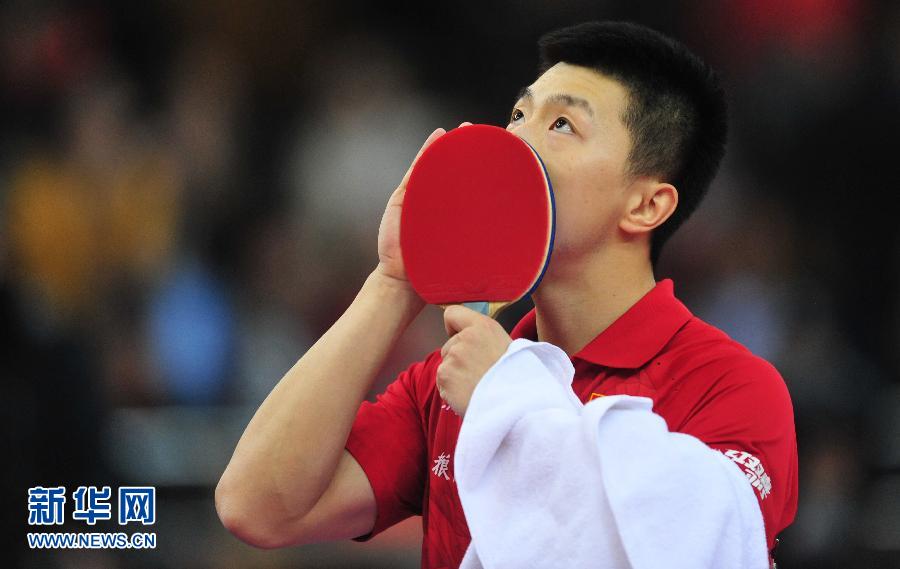 （體育）（2）乒乓球——亞洲杯：馬龍奪冠