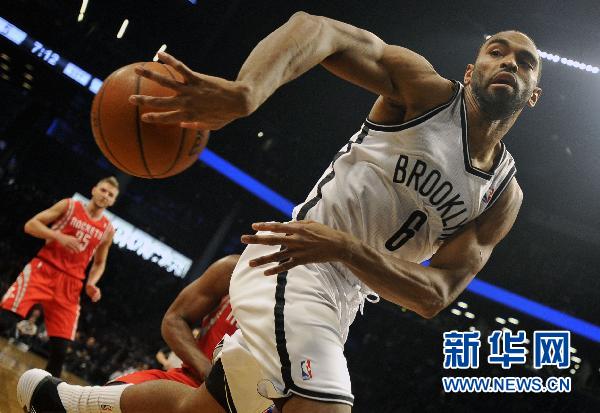 （體育）（1）籃球——NBA常規(guī)賽：網(wǎng)隊(duì)對陣火箭