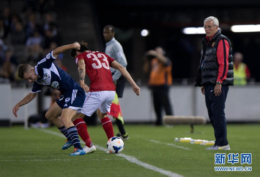 （體育）（9）足球——亞冠：廣州恒大隊(duì)負(fù)于墨爾本勝利隊(duì)