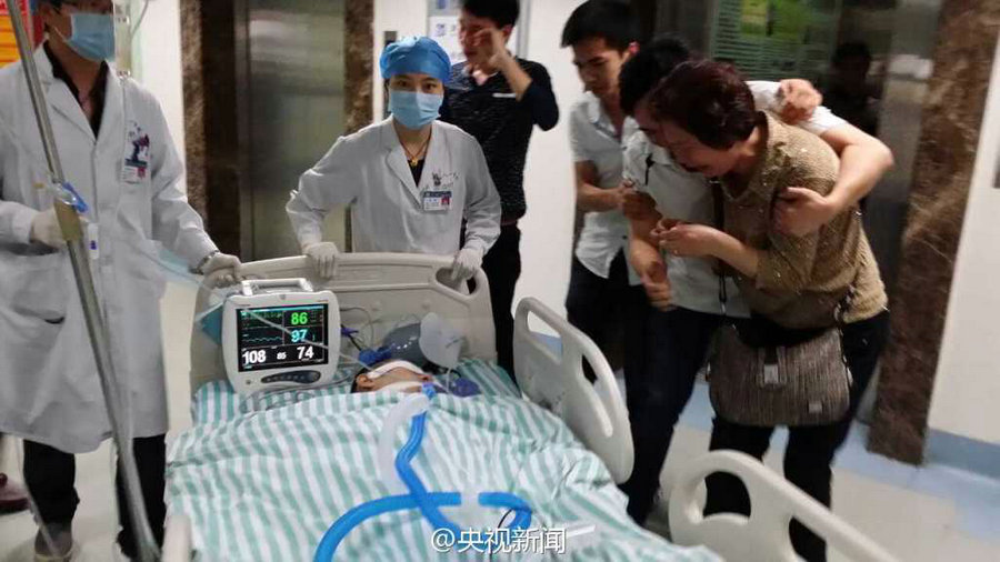 心臟千里接力 男孩移植手術(shù)完成