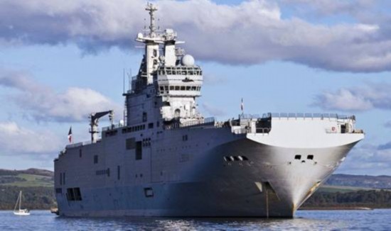 法國(guó)“西北風(fēng)”級(jí)兩棲攻擊艦