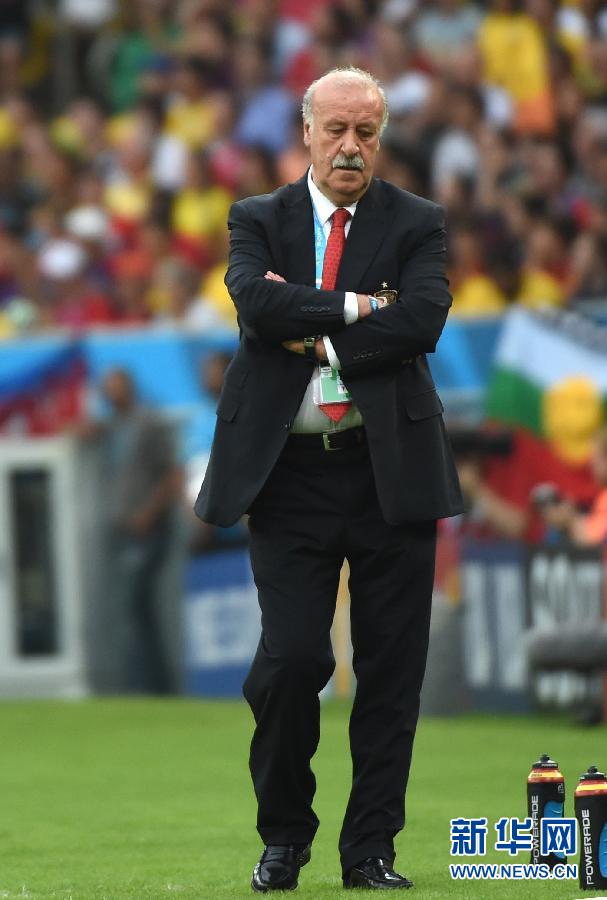 （世界杯）（3）足球——小組賽B組：西班牙隊(duì)對(duì)陣智利隊(duì)