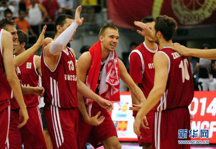（體育）（5）籃球——斯坦科維奇杯：俄羅斯隊奪冠