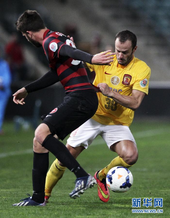 （體育）（6）足球——亞冠四分之一決賽：恒大首輪告負(fù)