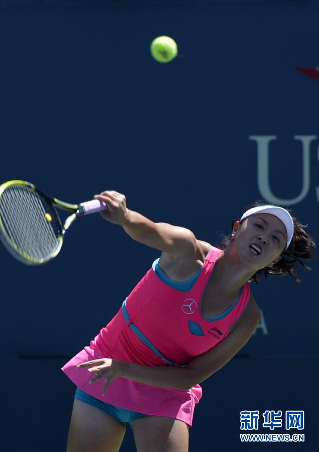 （體育）（6）網(wǎng)球——美網(wǎng)：彭帥首輪勝鄭潔晉級