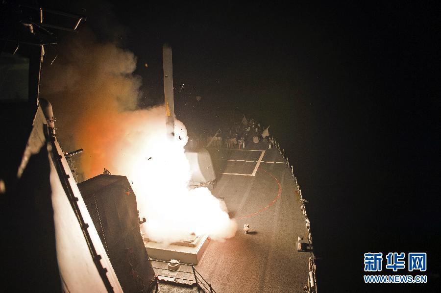 （國際）（1）美國空襲敘利亞境內(nèi)“伊斯蘭國”目標